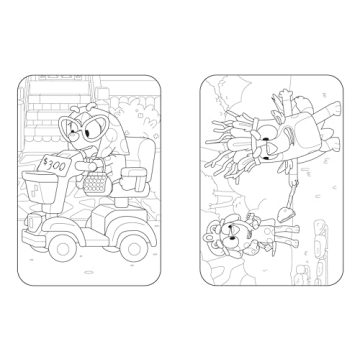 Bluey's Halloween Coloring Adventure for Kids