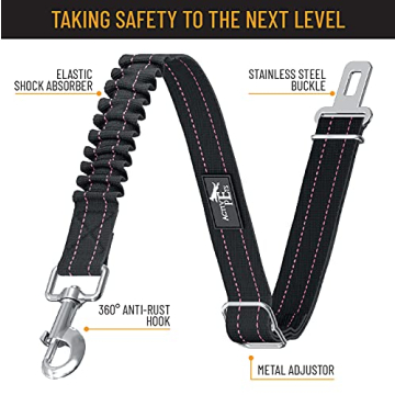 Adjustable Active Pets Dog Seatbelt for Safe Travel