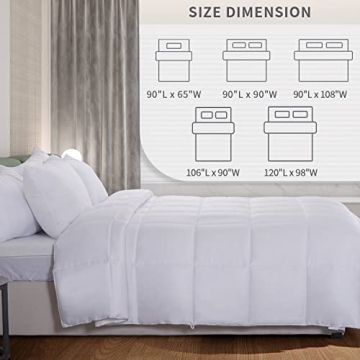 Shop Nexhome Bamboo Cooling Comforter for Hot Sleepers