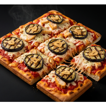 مرغ و بادمجون