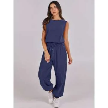 Women's Casual Summer Jumpsuit 2025 - ANRABESS