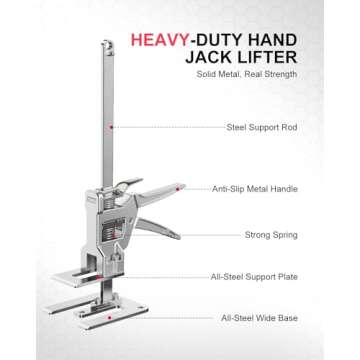 Kolvoii Labor Saving Arm Jack, 2 Pack | Versatile Hand Lifting Tool