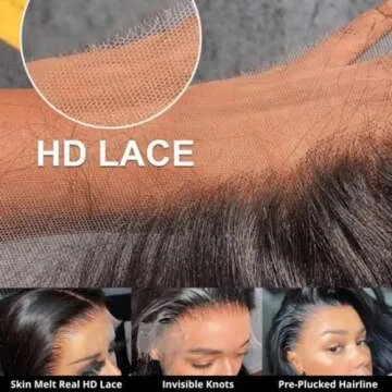 Grand Nature 5x5 HD Lace Closure for Natural Hairstyles