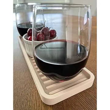 Happitasa Silicone Kitchen Organizer Tray - Versatile and Durable