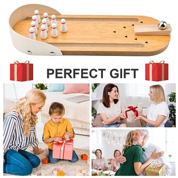 Mini Bowling Game Set for Desk Fun and Gifts