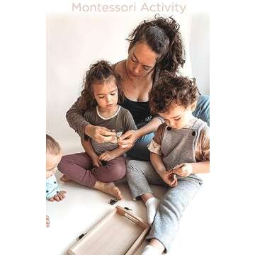 Montessori Lock and Key Toy Set for Kids - Educational Fun