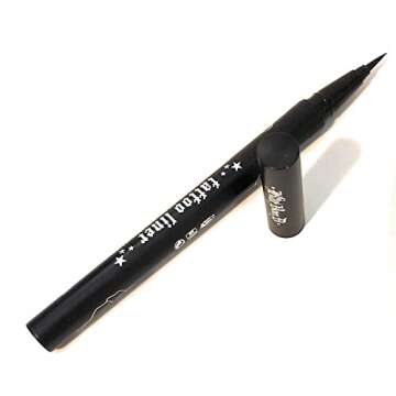 Kat Von D Tattoo Liner Waterproof Liquid Eyeliner in Trooper Black Full Size UNBOXED