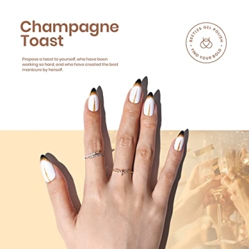 Beetles Gel Nail Polish Set, 6 Stellar Colors for Home Manicures