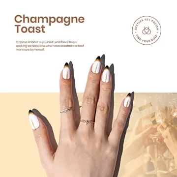 Beetles Gel Nail Polish Set, 6 Stellar Colors for Home Manicures