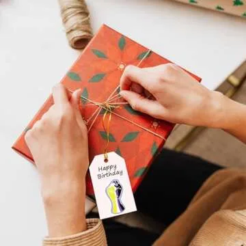 MEPLUM Non Binary Pride Stickers, 110 Pcs Pride Stickers Bulk for Non-Binary Pride Stuff, Waterproof Vinyl LGBTQ Nonbinary Pride Stickers Pack, Non Binary Pride Present Accessories Decorations