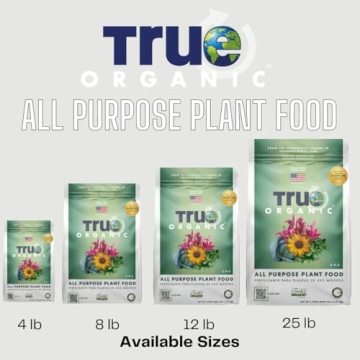 True Organic All Purpose Plant Food Fertilizer 4 lbs
