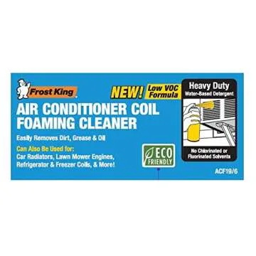 Frost King ACF19 Foam Coil Cleaner, 1.18 Pound (Pack of 1), 19 Ounce