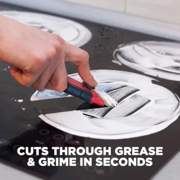 Weiman Cooktop Cleaner Kit with Scrubbing Pad and Razor