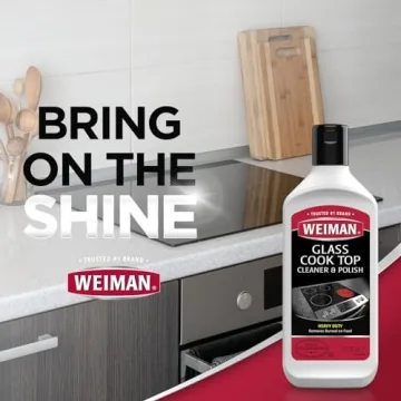 Weiman Cooktop Cleaner Kit with Scrubbing Pad and Razor