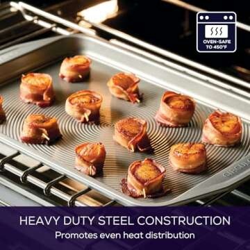 Circulon Total Nonstick Cookie Baking Sheets Set - 2 Piece