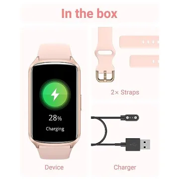 Amzhero Health Fitness Tracker - Heart Rate, Sleep & More