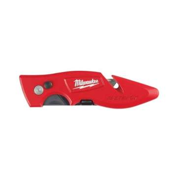Milwaukee 48-22-1901 Fastback Press and Flip Utility Knife with Belt Clip and Onboard Wire Stripping