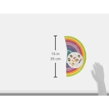 Grimm's Wooden Rainbow Pastel (Pack of 12)