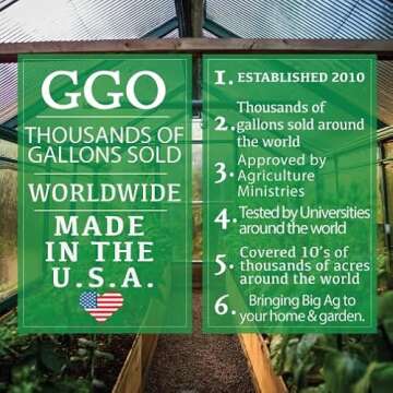 GGO Revive Organic Fertilizer Concentrate with Mycorrhizal Fungi – Plant Food for Vegetables, Flowers, Gardens, Houseplants, and Hydroponics – Kelp, Fish, Humates, and Molasses