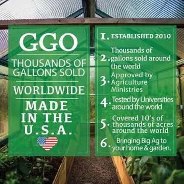 GGO Revive Organic Fertilizer Concentrate with Mycorrhizal Fungi – Plant Food for Vegetables, Flowers, Gardens, Houseplants, and Hydroponics – Kelp, Fish, Humates, and Molasses