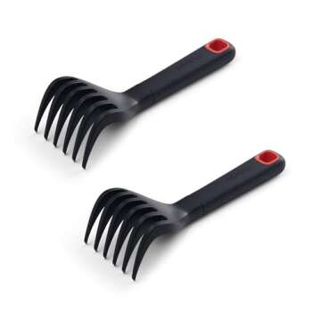 Official Meat Shredder Claws, Set of 2, Black - Excellent for Shredding Meat, Turning Roasts, and Tr...