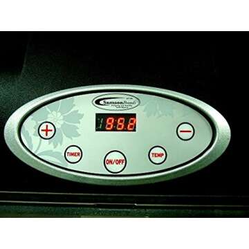 Samson Silent 9 Tray Dehydrator with Digital Control and Timer