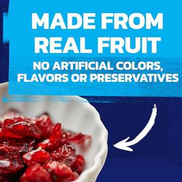 Ocean Spray Craisins Dried Cranberries, Reduced Sugar, 20 Ounce