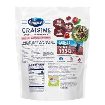 Ocean Spray Craisins with Reduced Sugar - 20 Ounces