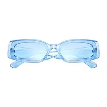 FEISEDY Retro Rectangle Sunglasses for Stylish Protection