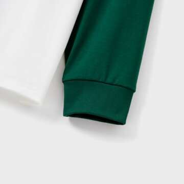 Family Matching Women Chritsmas Pajamas: Green Gingerbread Man Candy Cane And Chritsmas Trees Patterned PJS For Family Reunion Christmas Party Take Pictures For Couples - Women XXXL