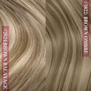 YoungSee Clip Hair Extensions Brown Balayage Clip on Human Hair Extensions Dark Brown Roots Blending into Medium Brown with Warm Blonde Highlight Clip in Real Hair Extensions for Volume 120G 20In 7Pcs