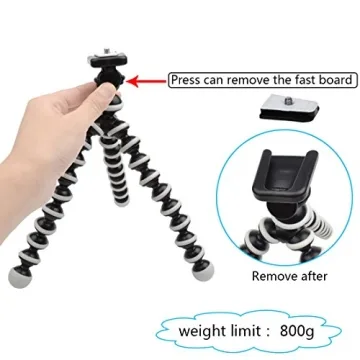 Affordable Flexible Tripod for GoPro and Cameras