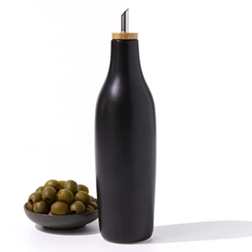 Elegant Stoneware Olive Oil Dispenser for Every Kitchen