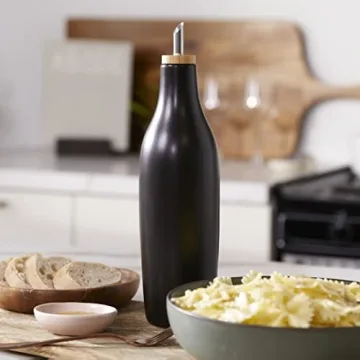 Elegant Stoneware Olive Oil Dispenser for Every Kitchen