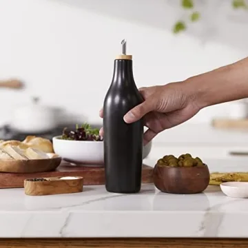 Elegant Stoneware Olive Oil Dispenser for Every Kitchen