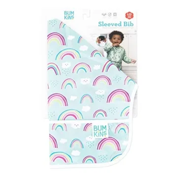 Bumkins Sleeved Bib for Toddlers - Mess-Free Feeding
