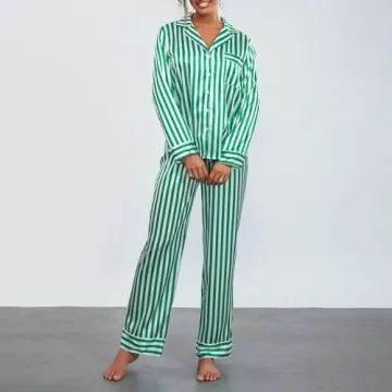 Luckinbaby Women Lounge Y2K Pajamas Two Piece Set Comfortable and Cute