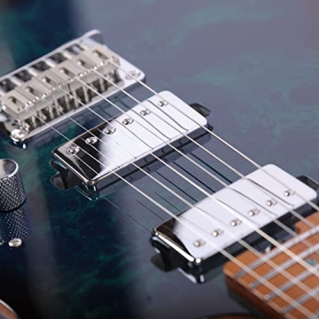 Volgoa TN2 Electric Guitar with Roasted Maple Neck and Mahogany Body