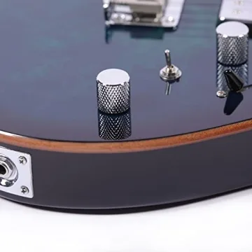 Volgoa TN2 Electric Guitar with Roasted Maple Neck and Mahogany Body