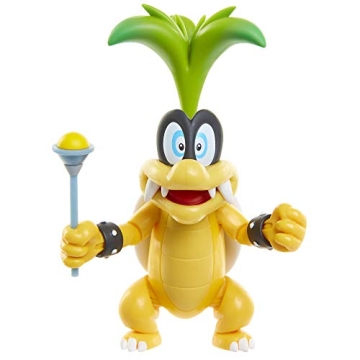 Super Mario World of Nintendo 4" Iggy with Wand Toy Figure