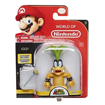 Super Mario Iggy 4 Inch Figure for Kids and Collectors