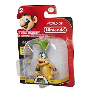 Super Mario Iggy 4 Inch Figure for Kids and Collectors