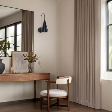 Modern Matte Brass Conical Wall Sconce for Stylish Lighting