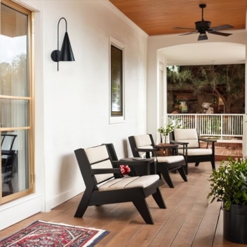 Modern Matte Brass Conical Wall Sconce for Stylish Lighting