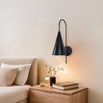 Modern Matte Brass Conical Wall Sconce for Stylish Lighting