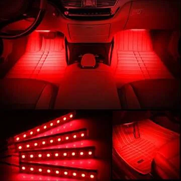 Car Interior LED Lights for All Vehicles - Waterproof Neon Strips