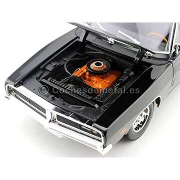 Maisto 1:18 Special Edition - 1969 Dodge Charger R/T- Black