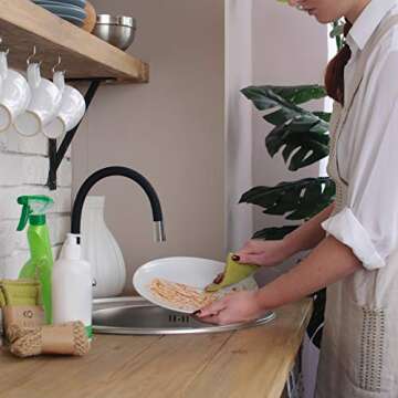 Zero Waste Natural sponges for dishwashing Handmade Eco Reusable unsponges Recycling sponges Kitchen...