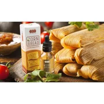 Cornbread Flavoring Extract - Highly Concentrated Cornbread Natural Food Flavoring Concentrate - Keto Friendly Multipurpose Extracts and Flavorings for Baking, Desserts and more - (2 Oz)