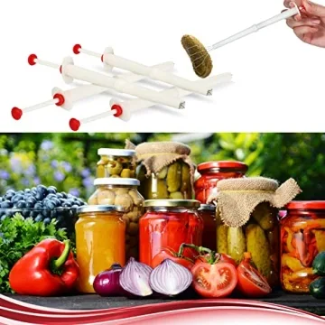 Meekoo Set of 4 Pickle Picker Stainless Steel Kitchen Tool
